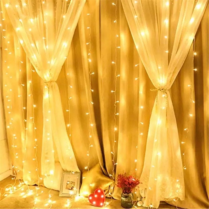 Led Curtain Lights, Garland Light, Outdoor Decorative Light, Fairy String Light Led Curtain Lights, Garland Light, Outdoor Decorative Light, Fairy String Light